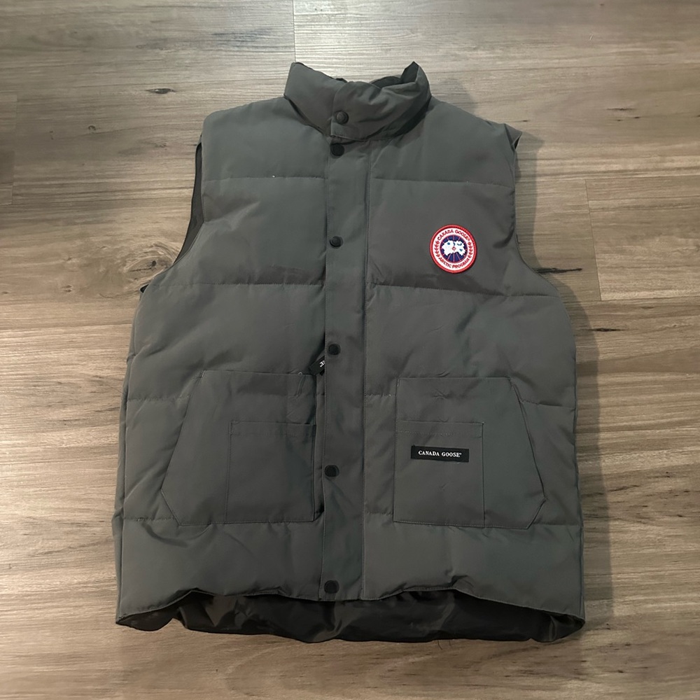 Canada Goose Charcoal Button-Up Shirt